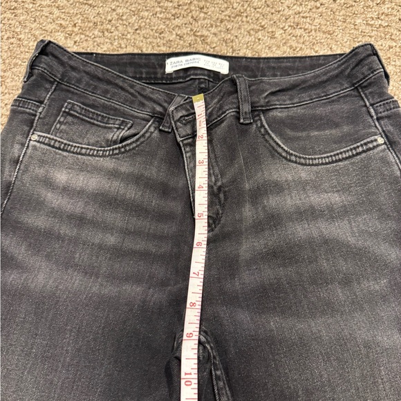 ZARA Women's Black Studded Jeans - Picture 3 of 5